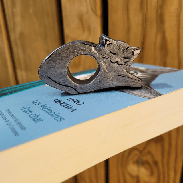 Bague de lecture - Chat - Taille S