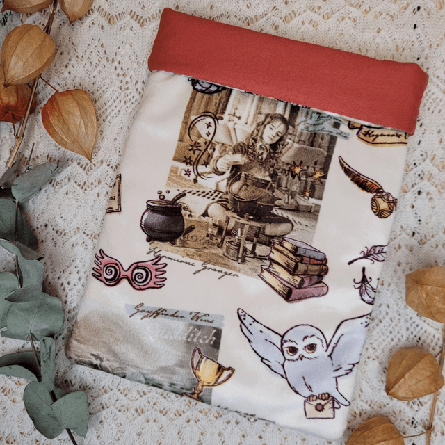 Pochette Doublée pour broché - Luna - Terracotta