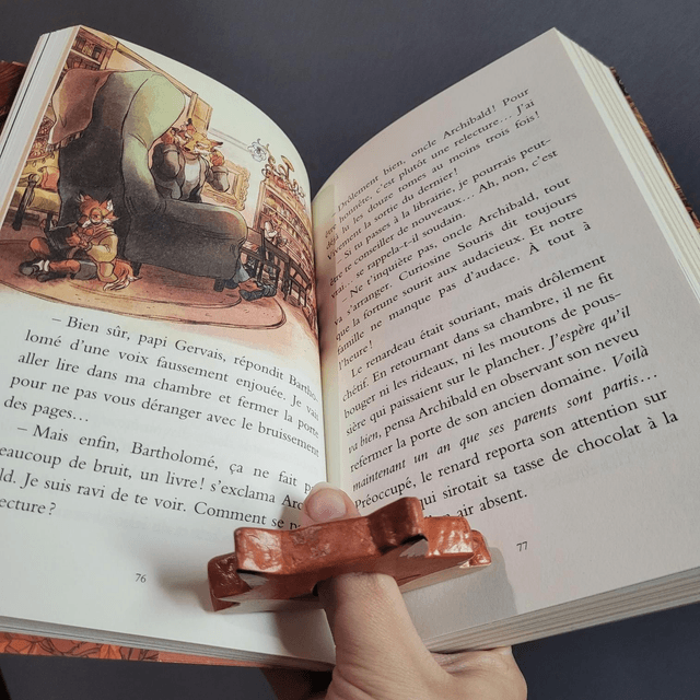 Bague de lecture - Renard - Taille S