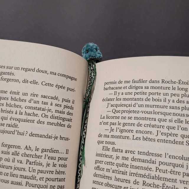 Marque page - Medusa - Turquoise