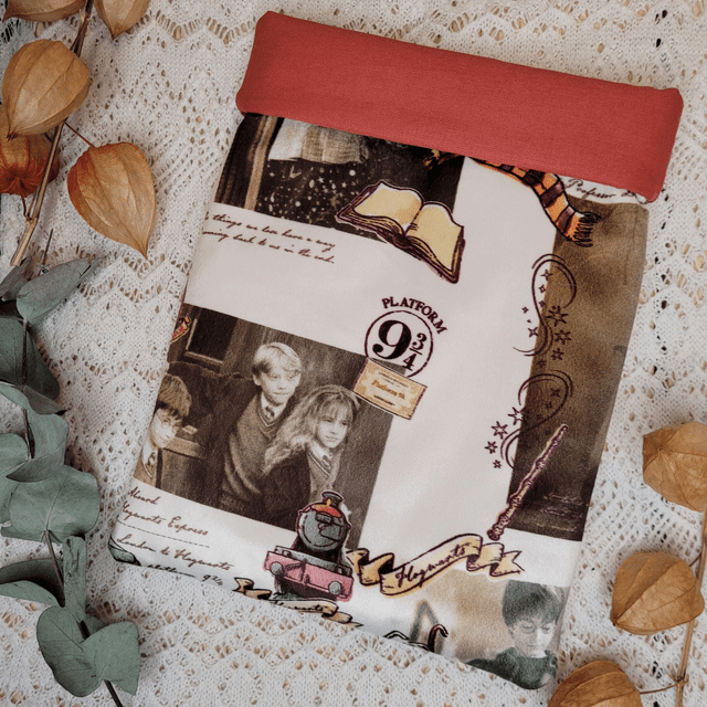 Pochette Doublée pour broché - Hermione - Terracotta